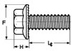 Serrated Flange Bolt