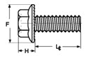 Serrated Flange Screw 1